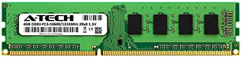 החלפת זיכרון RAM של A-Tech 4GB לסמסונג M378B5273CH0-CH9 | DDR3 1333MHz PC3-10600 2RX8 1.5V